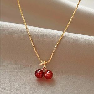 Brand New Cherry Necklace